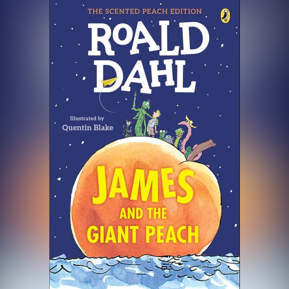 Roald Dahl James & the Giant Peach Scented Scratch & Sniff Book - NEW